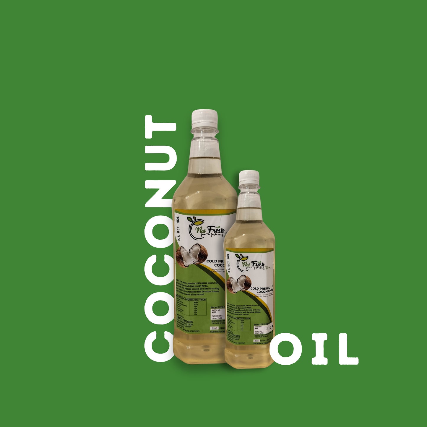 Nat Fresh Cold Pressed Coconut Oil