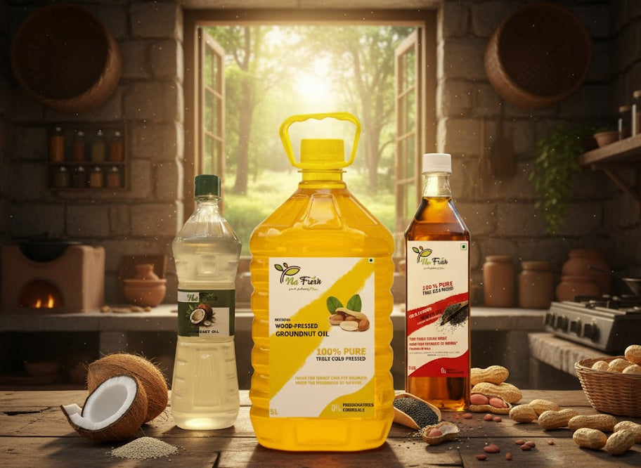 Nat Fresh: Premium Wood & Cold Pressed Oil Family Pack